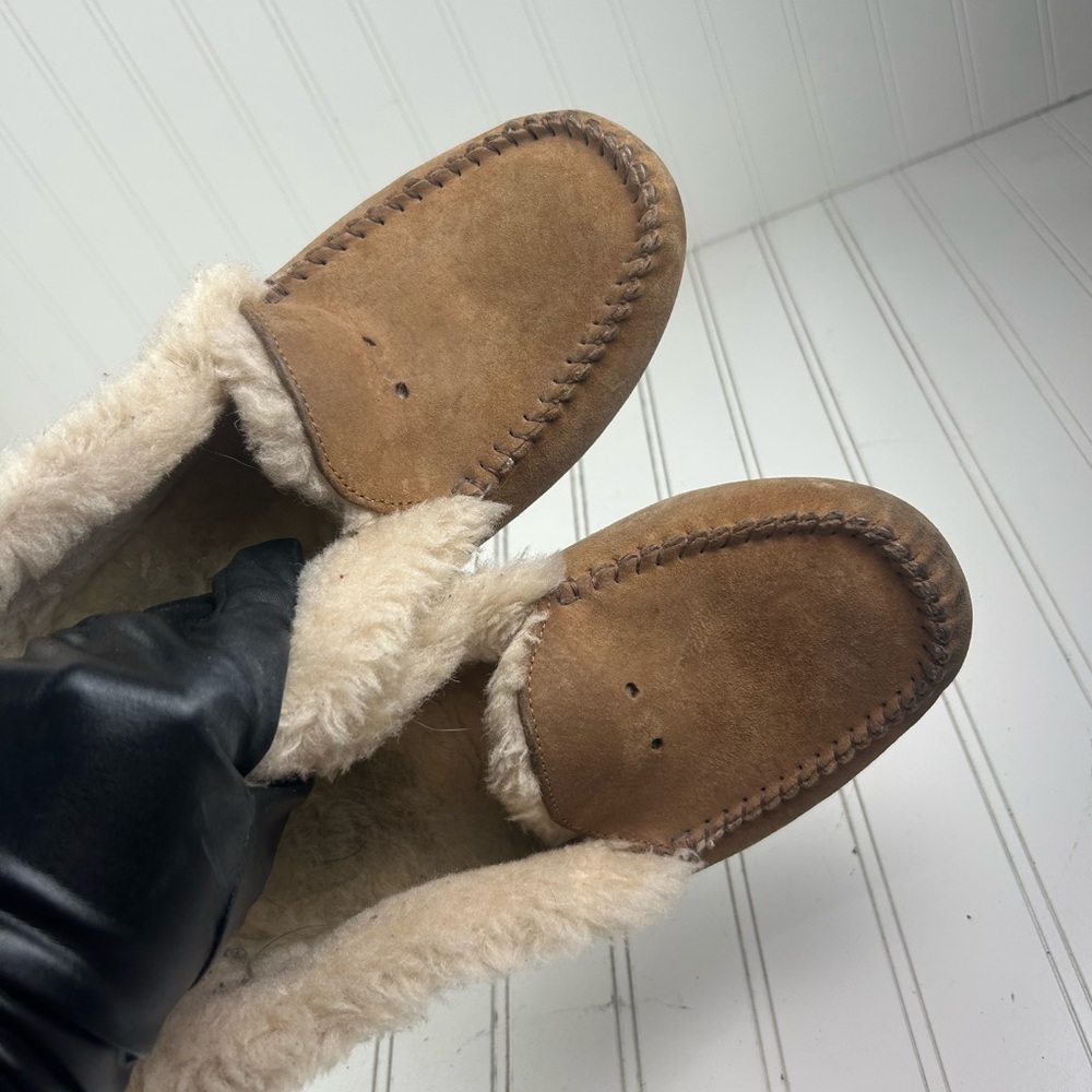UGG Women's Alena Chestnut Moccasins Size 10 SEE PHOTOS - Picture 9 of 11